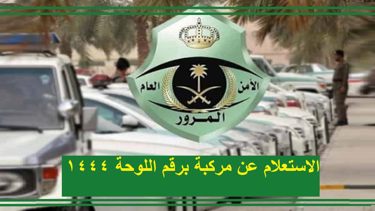 المملكة العربية السعودية تتيح للمواطنين خدمة الاستعلام عن حجز المركبات