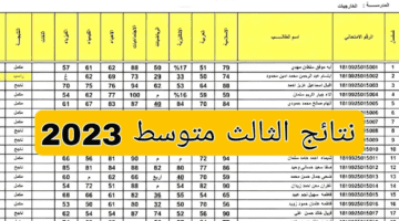رابط الحصول على نتائج الثالث متوسط 2023 بغداد… وزارة التعليم توضح