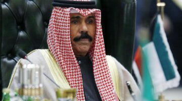 ‏عاجل: الديوان الأميري يعلن وفاة أمير الكويت الشيخ نواف الأحمد الجابر الصباح