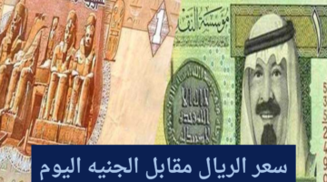 سعر الريال السعودي مقابل الجنيه المصري اليوم السبت 16 ديسمبر 2023