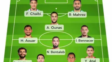تشكيلة الجزائر ضد انغولا في كأس أمم افريقيا 2023-2024