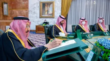 خادم الحرمين الشريفين يترأس جلسة مجلس الوزراء اليوم في العاصمة الرياض