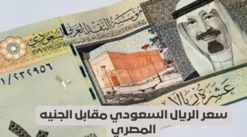 سعر الريال السعودي مقابل الجنيه المصري اليوم 2 يناير 2024 في جميع البنوك المصرية