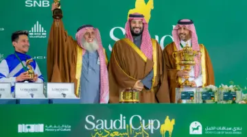 ولي العهد السعودي يرعى حفل تتويج الفائزين في كأس السعودية 2024