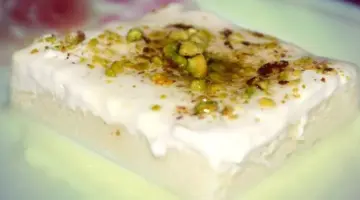 “حلويات رمضان” طريقة عمل ليالي لبنان بالفستق بمنظر شهي وطعم خيالي في البيت