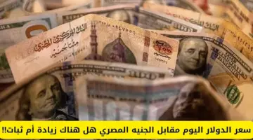 سعر الدولار اليوم مقابل الجنيه المصري الخميس 11 إبريل 2024 بثاني أيام العيد
